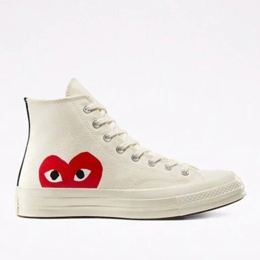 Comme Des Garçons PLAY x Converse Chuck Taylor All Star 70 High-Top Sneakers